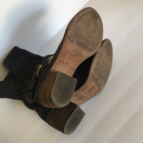 SOLD Donald J Pliner DANEE Boots Gray Suede - Picture 7 of 7